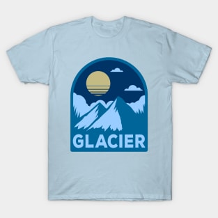 glacier national park retro T-Shirt